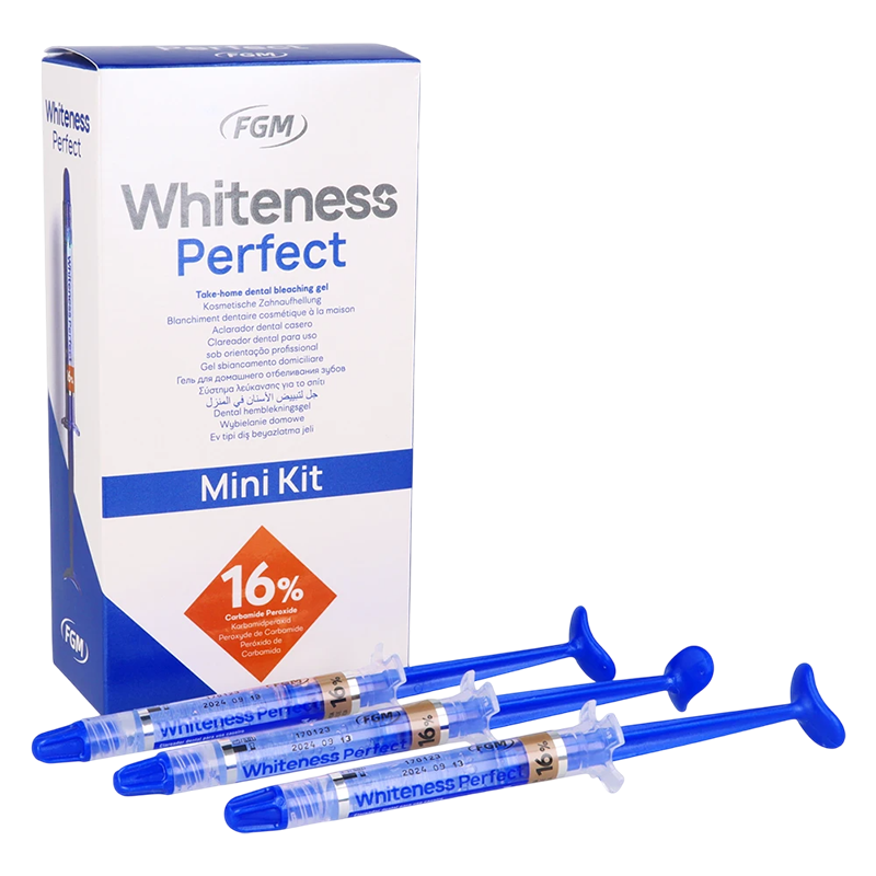 MINI KIT DE BLANQUEAMIENTO WHITENESS PERFECT FGM 16%
