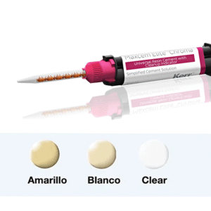 MAXCEM ELITE CHROMA CEMENTO DUAL KERR 1 JERINGA